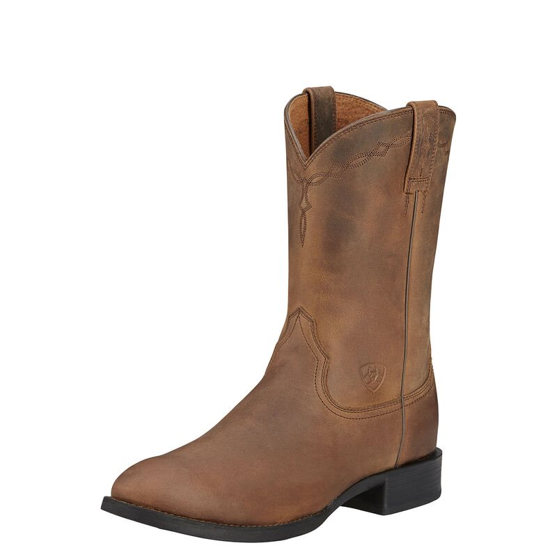 Ariat Heritage Roper Kahverengi Western Csizma Erkek (39543-503)